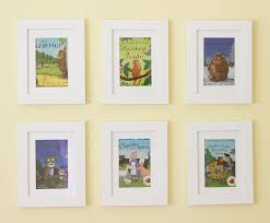 Use Pictures From Your Favorite Book And Frame Them Book Wall Children Book Cover Wall Art