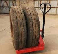 Tire Hand Forklift, Manual Pallet Jack for Tires in China