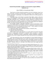 Virgula (folosită la final în formule din scrisori, cereri etc de adresare), linia. Pdf Semnul De PunctuaÈie Rezultat Èi SursÄ Pentru Exegeza BiblicÄ Adina ChirilÄ Academia Edu