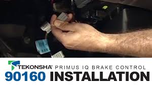 Harnesses for prodigy are compatible with primus controllers. Installing The Tekonsha Primus Iq Brake Control 90160 Youtube
