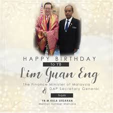 Step up vaccination of workers, guan eng tells putrajaya. M Kula Segaran On Twitter Happy Birthday To Saudara Lim Guan Eng The Finance Minister Of Malaysia And Dap Secretary General