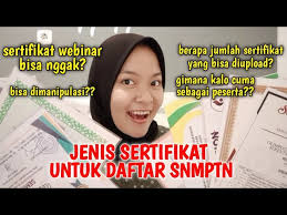 We did not find results for: Jenis Sertifikat Yang Bisa Dilampirkan Untuk Mendaftar Snmptn Youtube