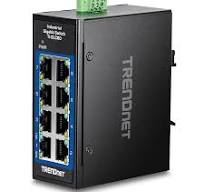 8-Port Industrial Gigabit DIN-Rail Mini Switch – Compact ...