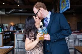 A Real Chicago Brewery Micro Wedding Weddingday Magazine Brewery Wedding Chicago Wedding Brewery