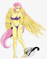 Mlp Fluttershy Anthro Sexy - Free Transparent PNG Download - PNGkey