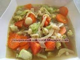 Resep Sup Jamur Enoki Oyong Segar Sup Jamur Resep Sup Makanan Dan Minuman