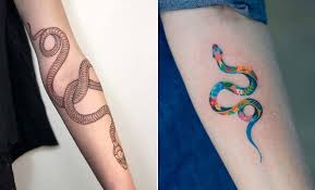Snake tattoo is very famous among boys because it is a most suitable animal tattoo designs for generally the snake tattoo represent a negative character and snake image tattoo is commonly. 43 Bold And Badass Snake Tattoo Ideas For Women Stayglam