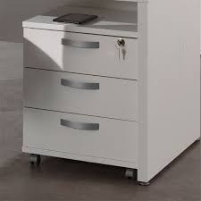 Soldes Caisson De Bureau 3 Tiroirs Blanc Ne Alt1bs Chez Nouveau Decor A Bruxelles Anderlecht
