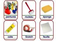 Imagier Etiquette Classe Materiel Scolaire Imagier