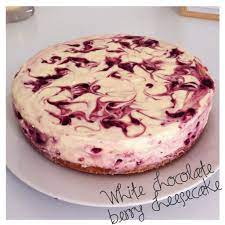 White Chocolate Boysenberry Cheesecake Desserts Oreo Recipes Cheesecake Recipes