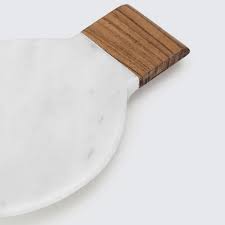 Natural Wood Marble Spoon Rest For Stove + Reviews | Crate & Barrel