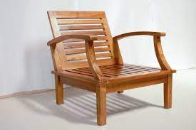 Cara membuat kursi santai dari kayu. Kursi Minimalis Kayu Jati Dilengkapi Cushion Busa Kain