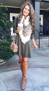 This dress is simple, which means that it is very versatile. Cute Simple Popular Fall Outfits Fashion Fall Trends Outfits
