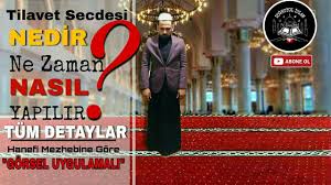 Secde ayeti okuyan kişi namazda değilse, ister ayeti okur okumaz. Tilavet Secdesi Nedir Ne Zaman Nasil Yapilir Hanefi Mezhebine Gore Tum Detaylar Gorsel Uygulamali Youtube