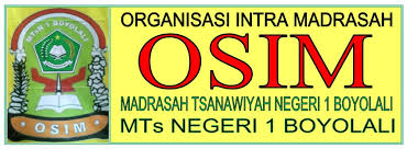 Mengingat :1.anggaran dasar dan anggaran rumah tangga osis Organisasi Siswa Intra Madrasah Mts Negeri 1 Boyolali