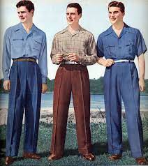 Shop fashion deals at amazon.com ad. 1940 S Summer Clothing For One Of The First Times In Men S Fashion History It Became Totally Acceptable To We Mode Annees 40 Habillement Homme Mode Masculine