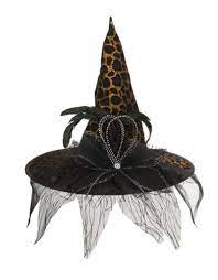 Halloween Witch Hat Festive - A Leopard Safari - Walmart.com