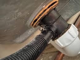 Additionally, the flow out the end of the hose was very low and water seemed to be seeping along the length of the. Water Leaking Out Of Waste Under Bath Diynot Forums