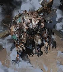 Artstation Guildwars 2 Charr Jamie Ro Traditional Paintings Guild Wars The Dark Crystal