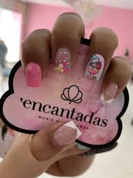 French nails designs folgen sie dem link für weitere informationen french na. Encantadasnails Manicura Para Unas Cortas Unas De Maquillaje Decorados Para Unas Cortas