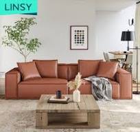 Set Sofa Kombinasi Modern Ruang Tamu Sofa Lembut Dengan Kain ...