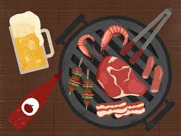 the daily meal grill bbq crafts daily meals food draw