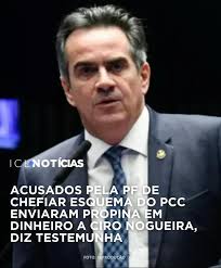 🚨URGENTE! Presidente nacional do PP, o bolsonarista senador Ciro Nogueira  (Pl) recebeu uma sacola de papelão contendo dinheiro vivo enviado a ele por  Mohamad Hussein Mourad, o “Primo”, e Roberto Augusto Leme