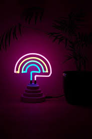 Rainbow Neon Light Neon Lighting Neon Wallpaper Lamp