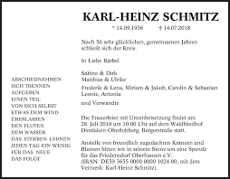 Sabine schmitz biography with personal life (affair, boyfriend , lesbian), married info. Traueranzeigen Von Karl Heinz Schmitz Waz Trauer De