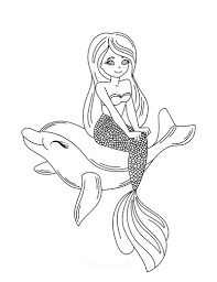 Print for free 100 images. 57 Mermaid Coloring Pages Free Printable Pdfs