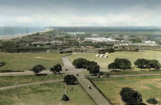 Fort St George in 1900 British India, Madras