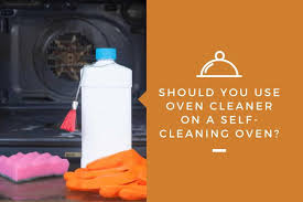 When self cleaning is running the door is automatically locked and will not unlock until the self cleaning cycle completes . Should You Use Oven Cleaner On A Self Cleaning Oven Kitchensnitches