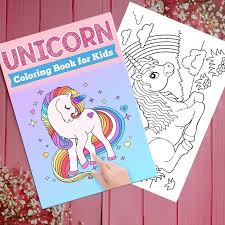 Printable child coloring page, coloring 09 unicorn. Unicorn Book Books Magazines Prices And Promotions Games Books Hobbies Aug 2021 Shopee Malaysia