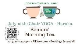 Seniors Morning Tea - Chair Yoga
