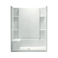 We believe in helping you find the product that is right for you. Sterling Accord White 4 Piece Alcove Shower Kit Common 36 In X 60 In Actual 36 In X 60 In Lowes Com Alcove Shower Kits Shower Kits Shower Floor