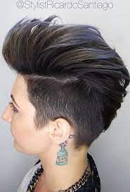 20 Newest Faux Hawks For Girls And Women Faux Hawk Hairstyles Stylish Short Hair Short Hair Styles
