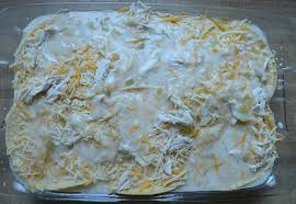 Home recipes > main dish > dinner > trisha yearwood's chicken tortilla casserole. Trisha S Chicken Tortilla Casserole Famous Fridays Unwritten Recipes