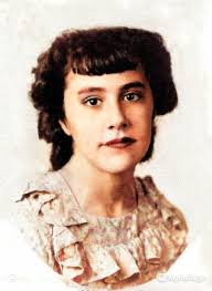 This is my mother, JoAnn (Joan)Wise (Salcido-Tarin) at 12 yrs old, taken in  1948. The photo does not do her justice, but it's one of 2 photos that I  have of her