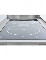 Una cocina de inducción es un tipo de cocina vitrocerámica que calienta directamente el recipiente mediante un campo electromagnético en vez de calentar mediante calor producido por resistencias. Cocina Induccion Con Mueble 2 Zonas 400x700x850h Mm 2x3 5kw Linea Varsovia