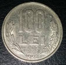 Coin 100 Lei 1992 Romania Romania Brasov Romania Sibiu Romania