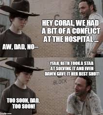 Rick And Carl Meme Generator Imgflip Walking Dad Jokes Rick And Carl Walking Dead Memes