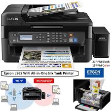 Please send a message or post your comment. Epson L565 Wifi Inktank Printer Print Copy Scan Fax Interfaces Wifi Usb Ethernet All In One Ink Tank Aio Epson Connect Iprint Email Print Apple Ai Tank Printer Ink Tank Printer