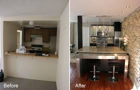 condo kitchen renovation before and