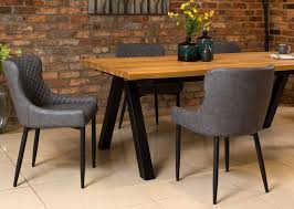 Ez Living Table And Chair Ideas Grey Faux Leather Dining Chair Ottowa Faux Leather Dining Chairs Dining Chairs Chair