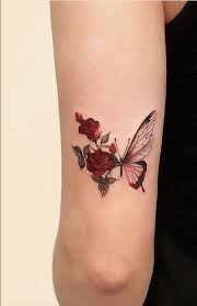 The combination of the symbolic. 20 Simple And Beautiful Butterfly Tattoos Mainly For Your Fingers Backs And Arms The First Hand Fashion News For Females Rose Tattoos For Women Tattoos Beautiful Tattoos