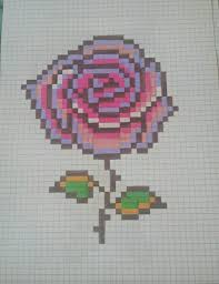 Pink Pixel Art Of Beauty And The Beast Art Beast Beauty Pink Pixel In 2020 Pixel Art Pixel Art Pattern Graph Paper Art