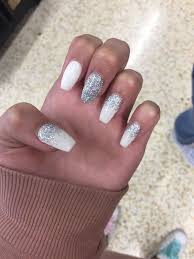 Black Acrylic Nails Coffin With Glitter 29 Reason You Didn T Get White Nails Acrylic Coffin Glitter Restbytes Com Ombre Nails Glitter Acrylic Nails Coffin Glitter Homecoming Nails