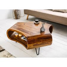 La table basse ronde noire de notre collection zala est conçue en aluminium pour une bonne résistance et un entretien facile. Table Basse En Bois Sesham Et Pied Epingle Cbc Meubles