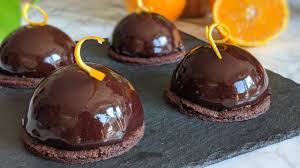 Chocolate And Orange Mousse Domes Cooking Fantasies Recipe In 2020 Orange Mousse Chocolate Easy Chocolate Mousse