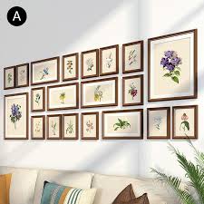 Wand Bilderrahmen Aus Holz 20er Set Minimalismus Gerahmte Wand Gerahmte Bilder Foto Auf Holz